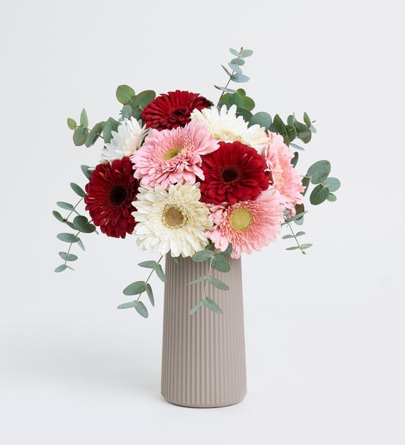 Konya Pembe Gerbera Vazoda
